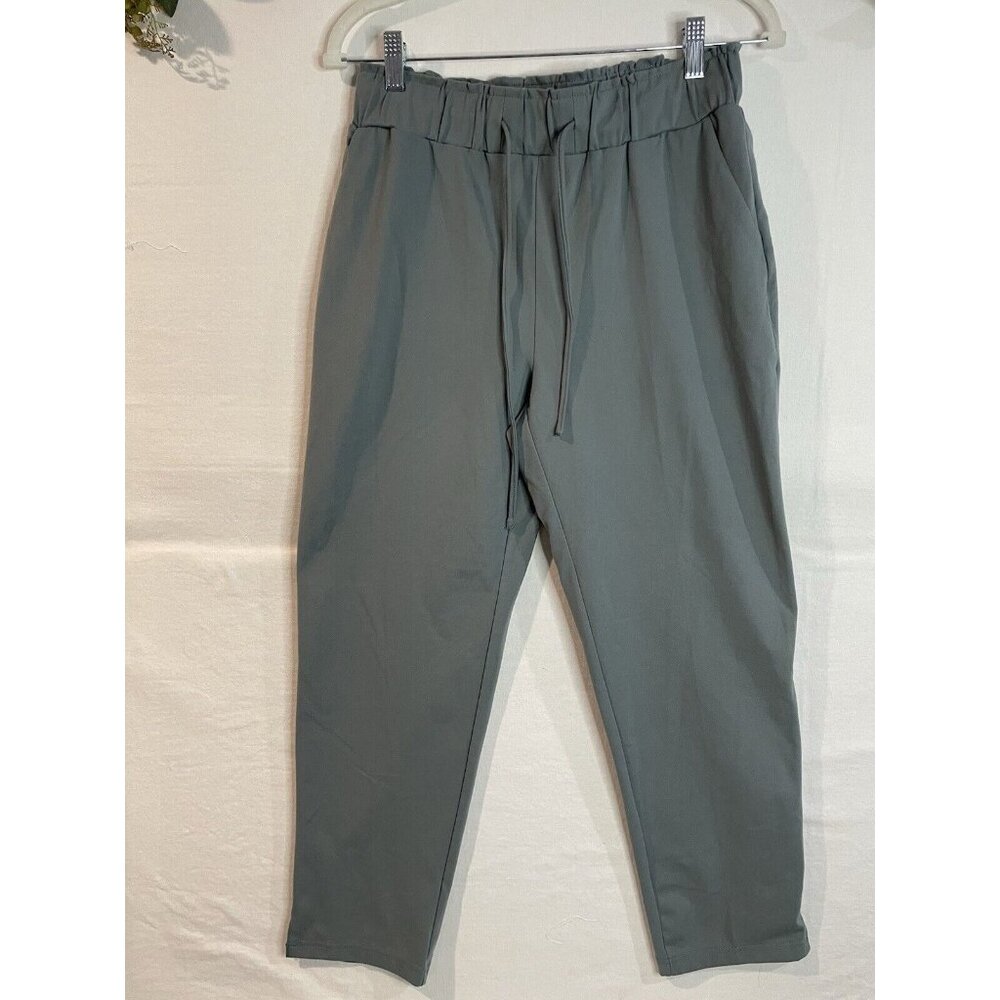 Joie Women's Medium Green Dress Pants Gathered Waist